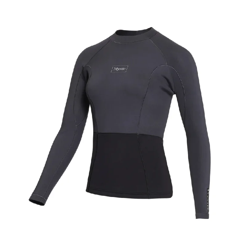 Mystic 2023 Lunar 2mm Women's Long Sleeve Neoprene Top Sustainable Organic