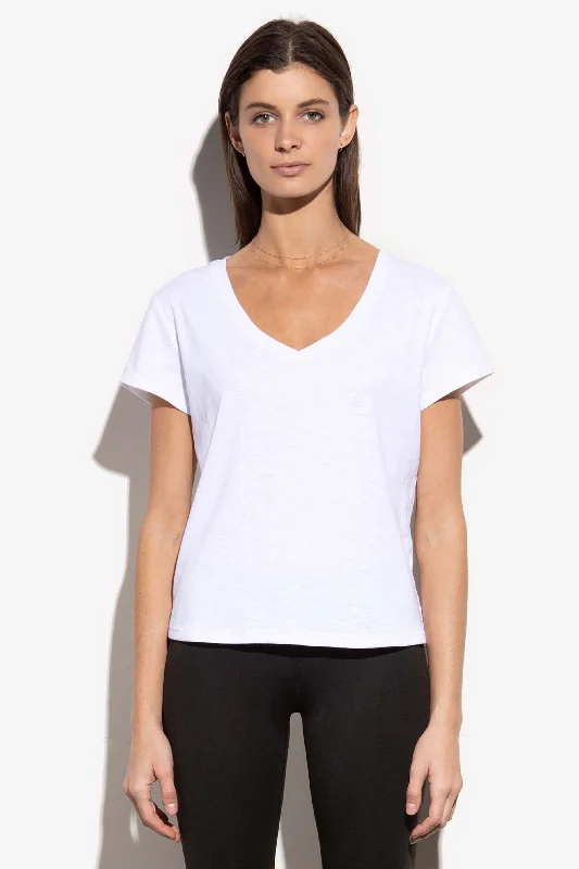 The Classic V-Neck Relaxed Women's 