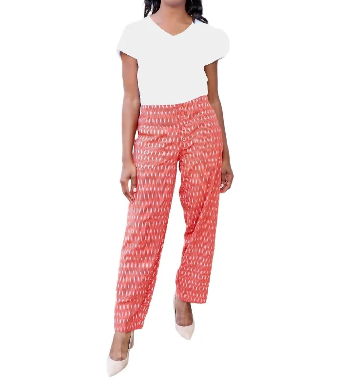 Aurora Pants In Red Australian Beach