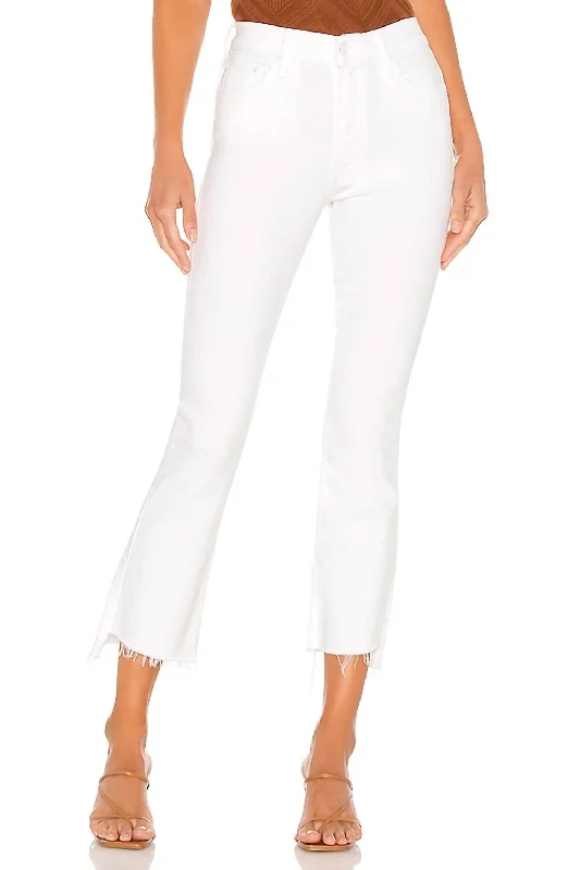 Insider Crop Step Fray Jeans In Fairest Of Them All