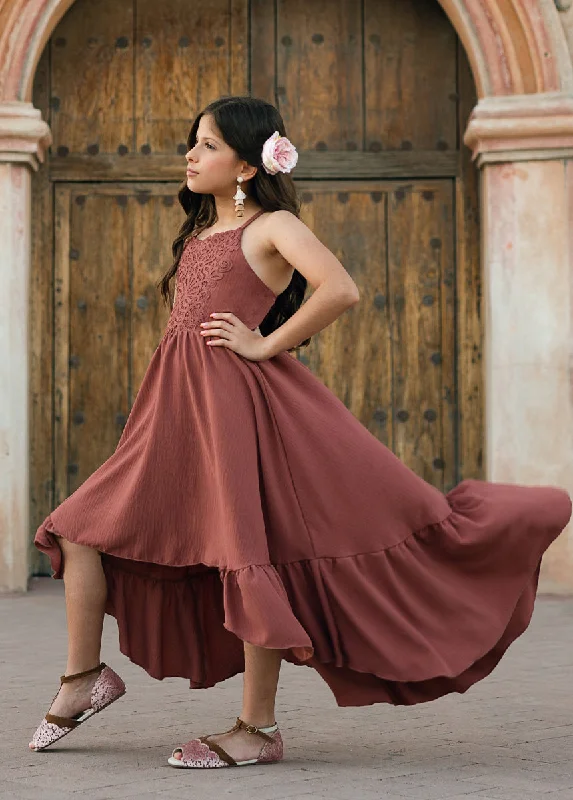 Amala Dress in Clay