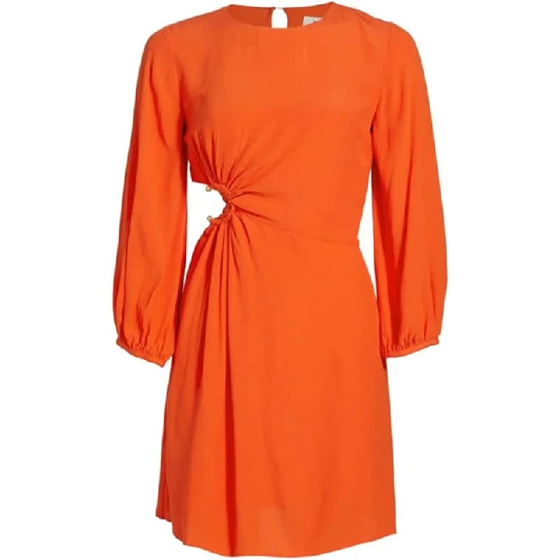 ba&sh Womens Bonica Dress Orange