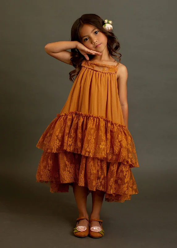 Catrina Dress in Marigold