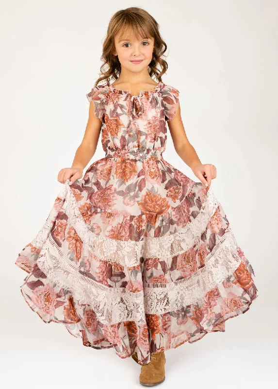 Shira Dress in Blush Floral