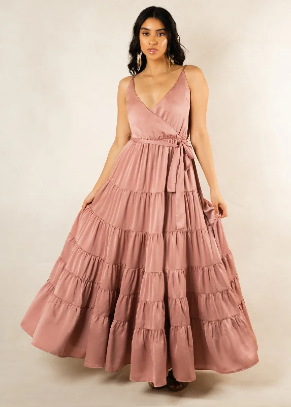 Zayla Dress in Mauve