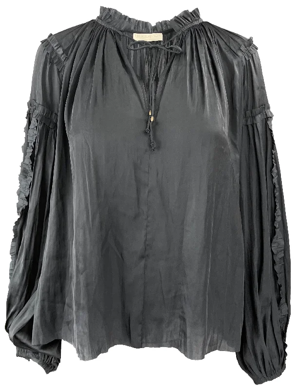 Ulla Johnson Maeve Blouse in Black