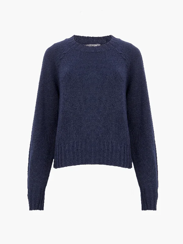 Raglan Cable Plated Jumper